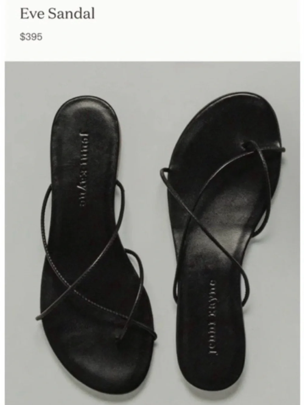 Jenni Kayne Eve Strappy Sandal in Black